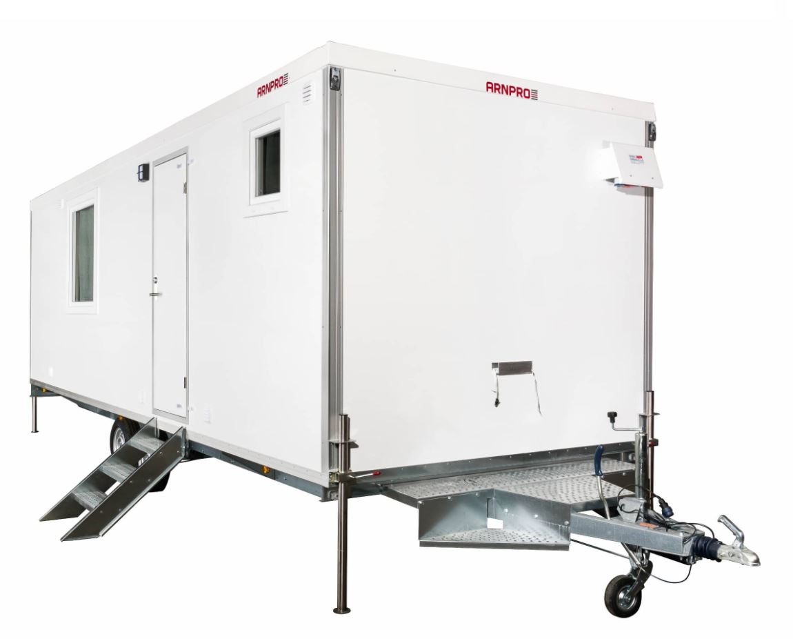 Letthus m/kontor 2 personer, møterom 10 personer